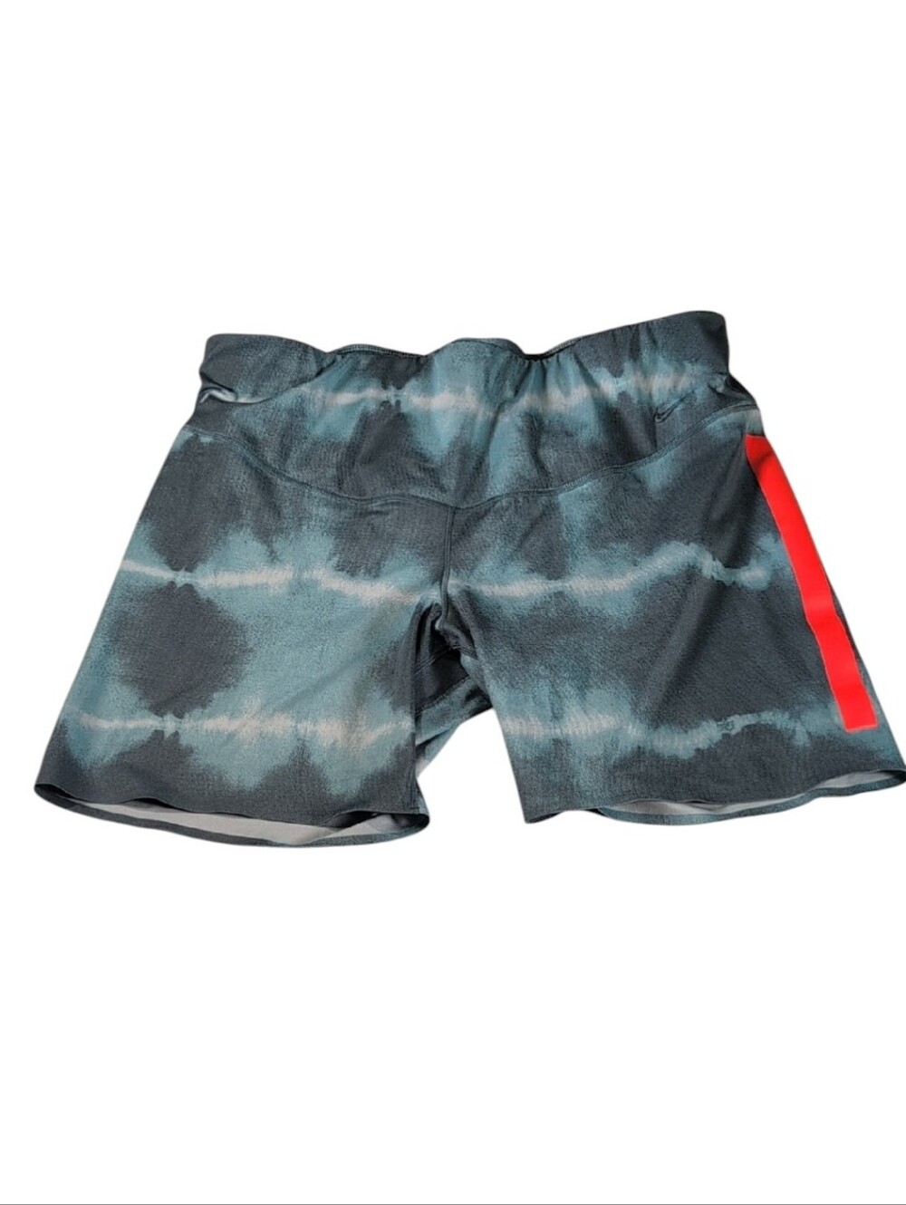 Nike One Luxe Blue/Green Tie Dye Training Biker Shorts Size 1X